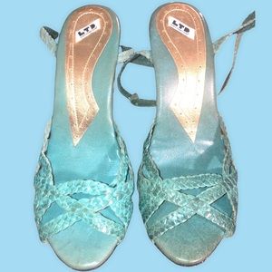 LTD Fornarina Heeled Strappy Heels From Nordstrom NWOT US Size 7.5